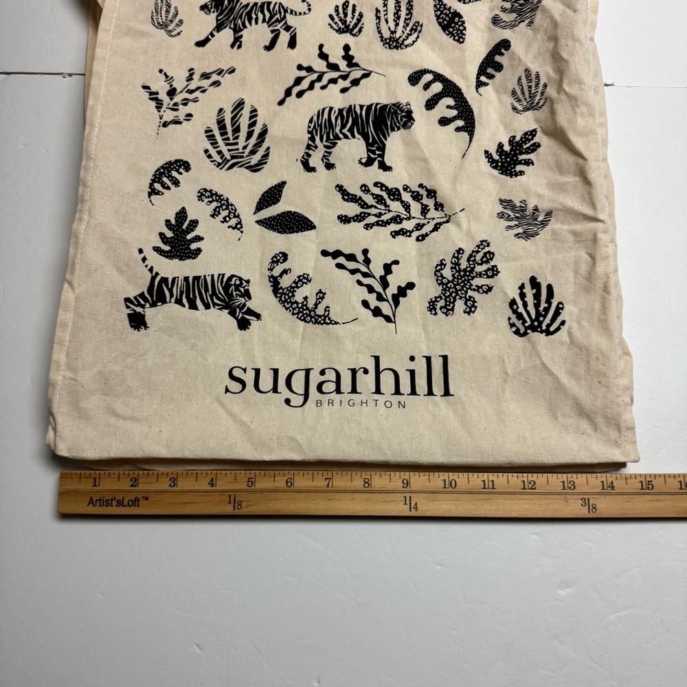 Sugarhill Brighton Nature, Animal Print Canvas Tote Bag - Picture 5 of 8
